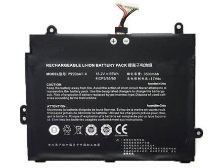 Batería para CLEVO P950BAT-4